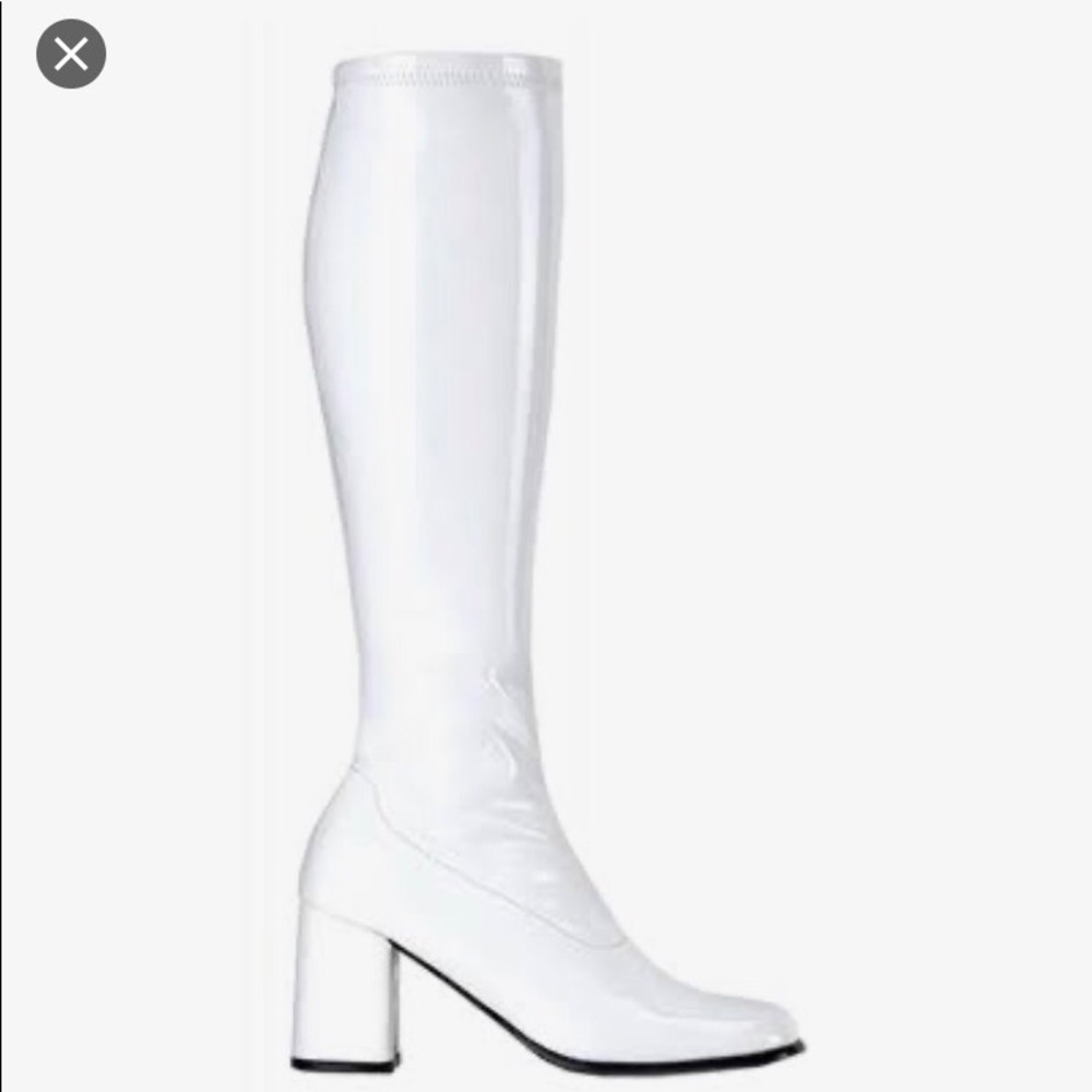 Funtasma white Go Go boots